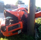 Sudden Impact: 1969 GTO Judge Loses Fight With Pole